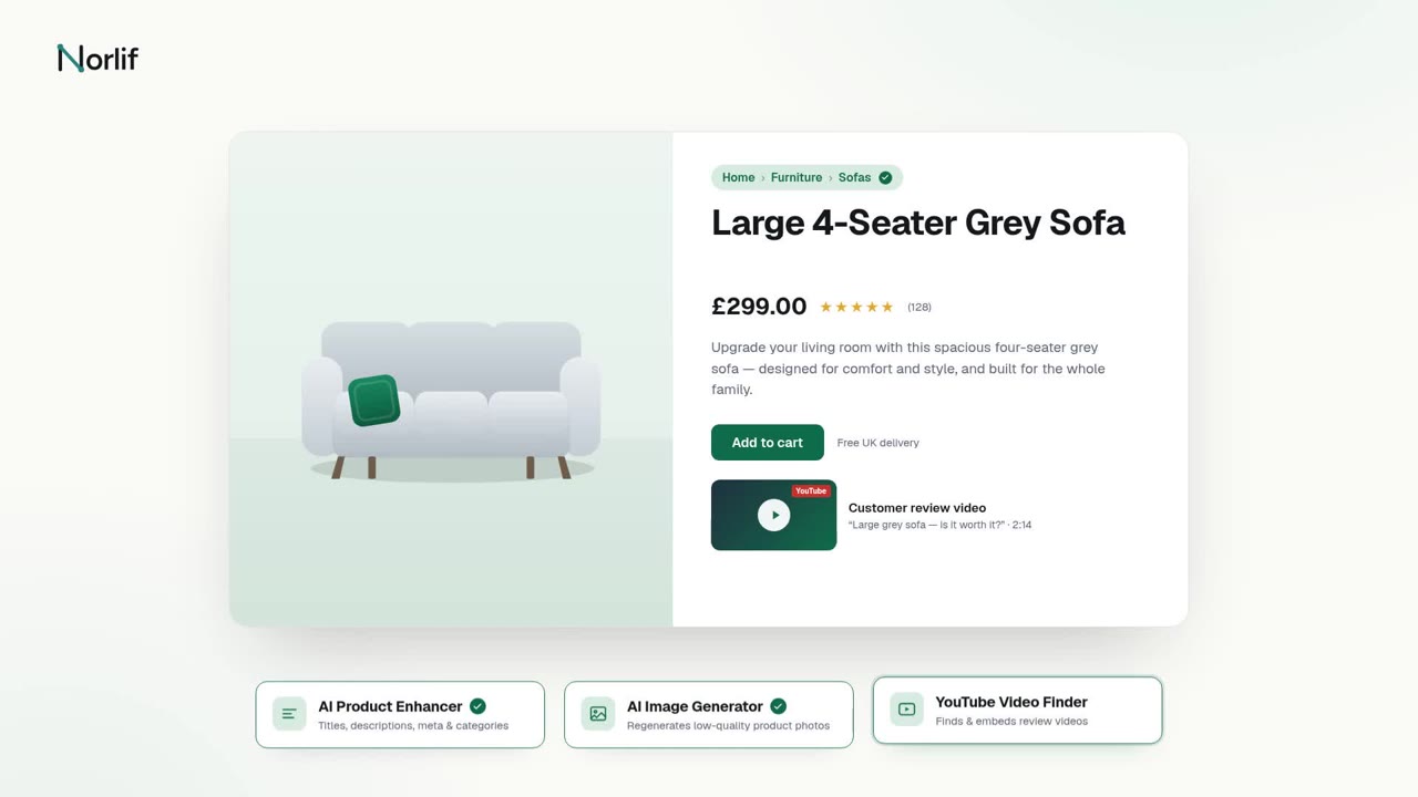 Norlif: AI Agents That Fix Your Shopify Product Data
