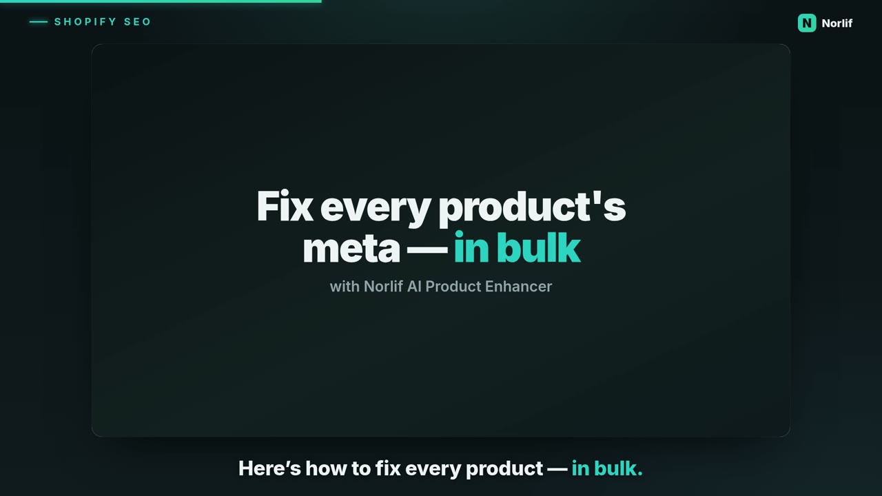 Write Shopify Meta Descriptions in Bulk with AI